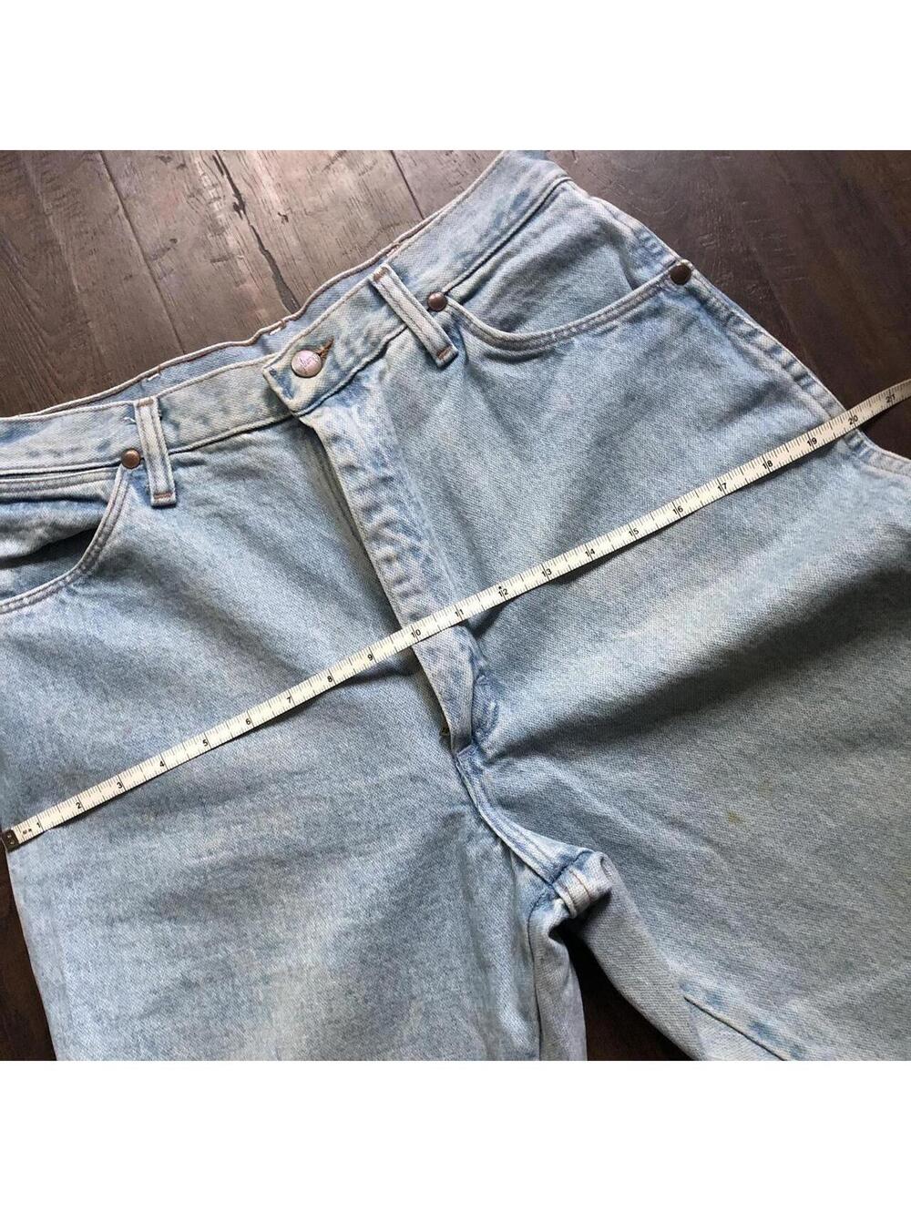 VTG 90s Western Wrangler Jeans 29x31 Womens Rodeo Cowgirl Hippie Boho Cowboy USA - Picture 6 of 6